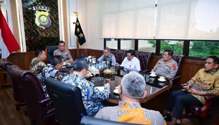 Kapolda Jambi Terima Audiensi PT Jasa Raharja, Perkuat Sinergi Tingkatkan Keselamatan Lalu Lintas