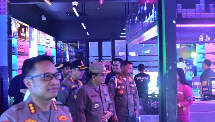 Operasi Antik Siginjai 2026, Polresta Jambi Bersama Forkopimda Razia Tempat Hiburan Malam