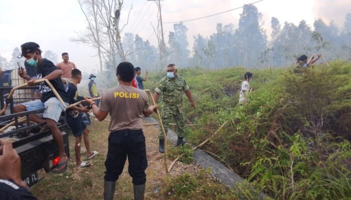 Dandim 1803/Fakfak: Sinergi Kunci Padamkan Karhutla di Distrik Bomberay