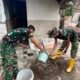 Satgas Kodim 0418/Palembang Lanjutkan Pembangunan RTLH Rumah Fernando