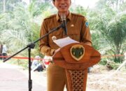 Bupati Fadhil Arief Resmikan Jembatan Boyle dan Jembatan Merah Putih di Desa Pasar Terusan