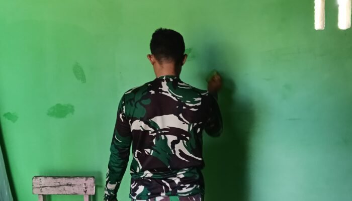 Satgas TMMD ke 129 Sempurnakan Penyelesaian RTLH Rumah Suwarni