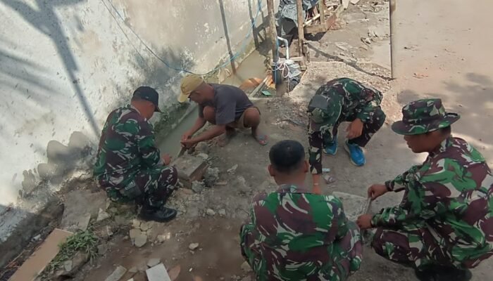 Satgas TMMD Ke-129 Kodim 0418/Palembang Kebut Pembangunan Sumur Bor Rumah Tapis