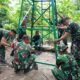 Wadan Satgas TMMD ke-129 Tinjau Progres Sumur Bor di Kampung Kreatif Talang Betutu
