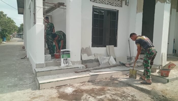 Satgas Genjot Penyelesaian Pembangunan Mushola Baitul Makfurin