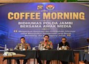 Bidhumas Polda Jambi Gelar Coffee Morning Bersama Insan Pers, Perkuat Sinergi dan Keterbukaan Informasi