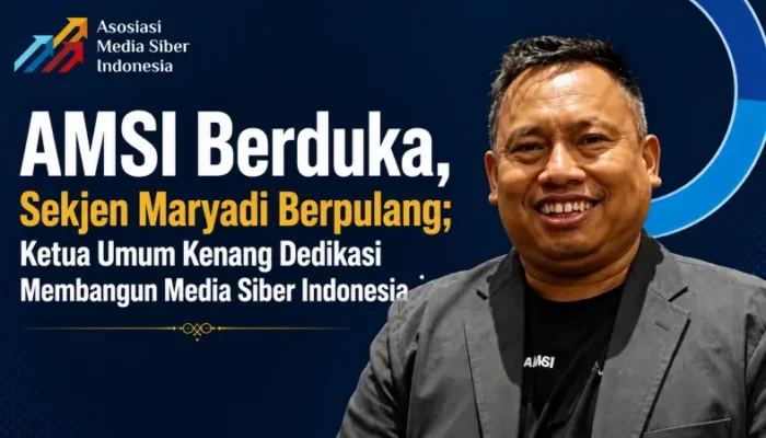 Sekjen Maryadi Berpulang, Keluarga Besar AMSI Berduka