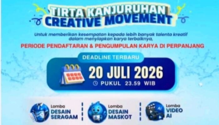 Perumda Tirta Kanjuruhan Perpanjang Deadline ‘Creative Movement’ Hingga 20 Juli 2026