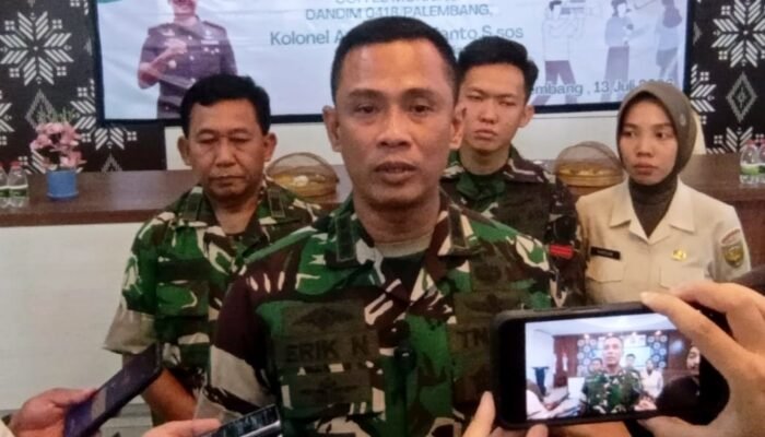 Sambut TMMD ke -129, Dandim 0418/Palembang Terima Kritik dan Saran Untuk Membangun Kota Palembang
