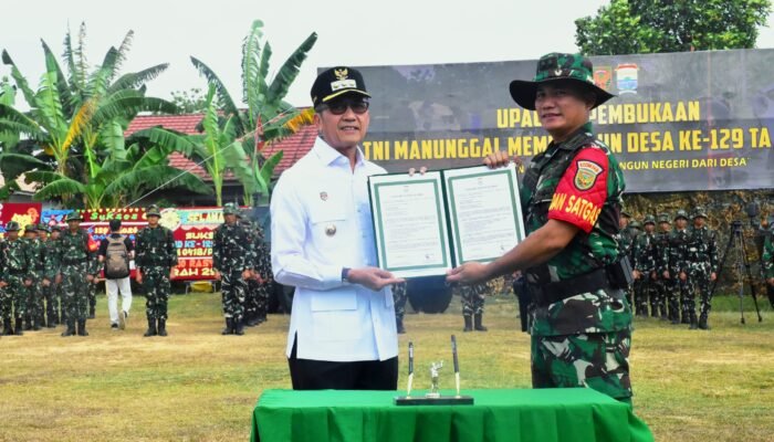 Desa Sugihwaras Talang Jambe Akan Disulap, Walikota Palembang Berikan Apresiasi Untuk TNI