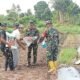 Satgas TMMD Ke-129 Kodim 0418/Palembang Bagikan Bibit Sayuran dan Pupuk Kepada Warga