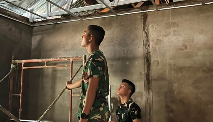 Haru, Karyo Ucapkan Terima Kasih Kepada Satgas TMMD ke-129 Kodim 0418/Palembang