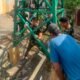 Pemasangan Tower dan Tandon Air Percepat Penyelesaian Sasaran Sumur Bor TMMD ke-129 Kodim 0418/Palembang