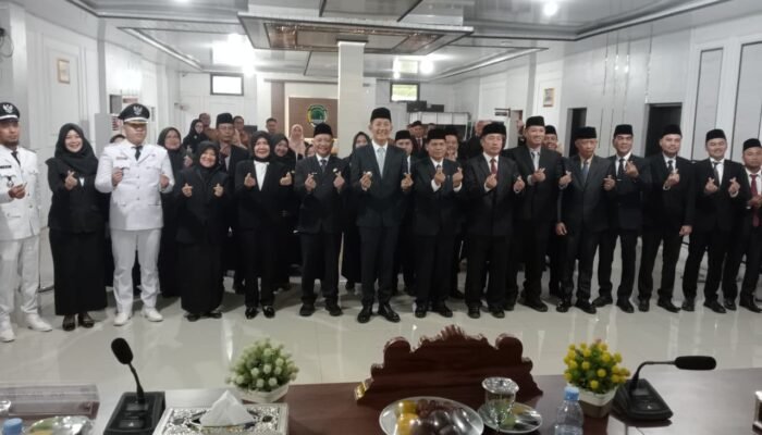 Rotasi Besar-Besaran, Bupati Asgianto Lantik 22 Pejabat, Empat Kepala Dinas Resmi Definitif