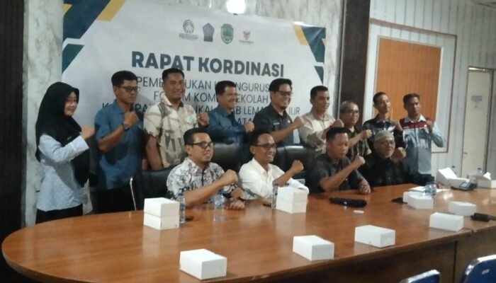 FKS PALI Gelar Rakor, Bentuk Kepengurusan untuk Dorong Mutu Pendidikan