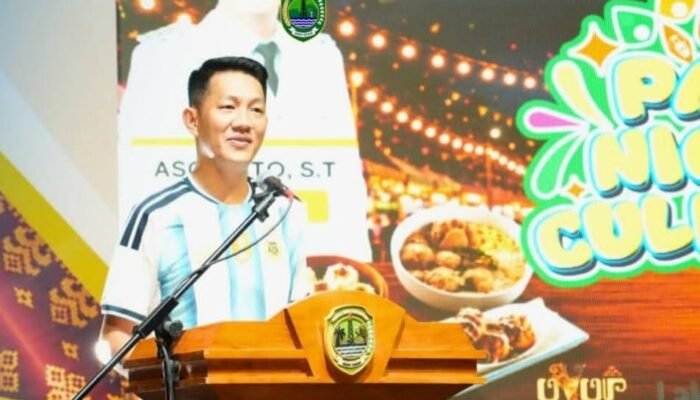 Bupati Asgianto Resmikan Night Culinary PALI, Dorong UMKM dan Wisata Kuliner Malam