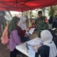 Mahasiswa FK Unsri Kunjungi Poskotis TMMD Ke-129 Kodim 0418/Palembang