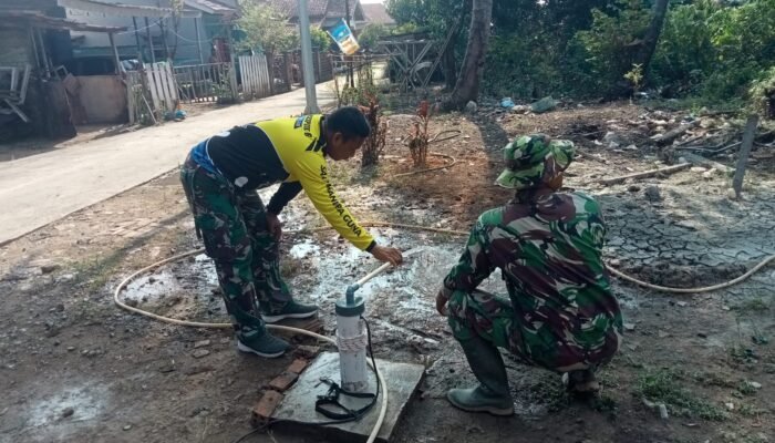 Pastikan Sasaran 12 Sempurna, Satgas TMMD Cek Debit Air dan Kualitas Sumur Bor