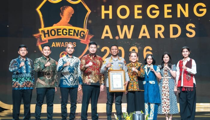 Kapolresta Sidoarjo Raih Penghargaan di Ajang Hoegeng Awards 2026