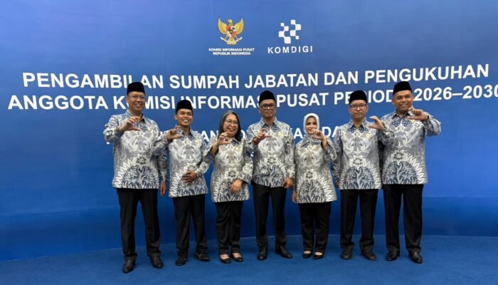Joemarthine Chandra Resmi Jadi Komisioner KI Pusat 2026–2030, Bawa Pengalaman Dua Periode Memimpin KI Sumsel