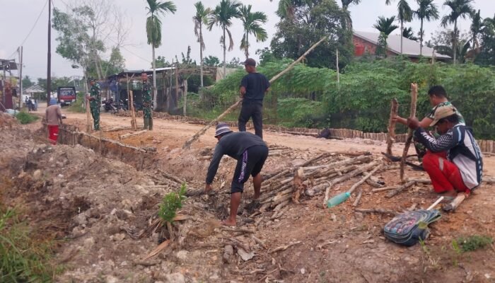 TMMD ke 129, Pembangunan Jalan 750 Meter Terus Dikebut