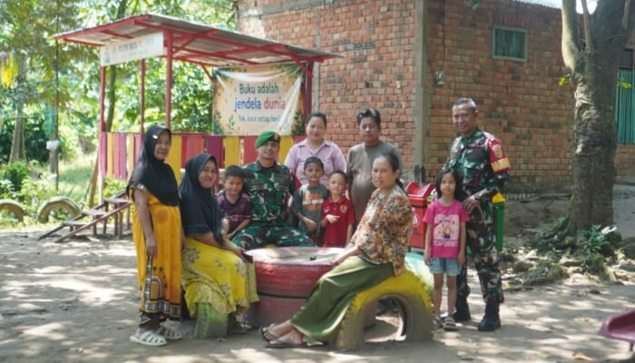 Warga dan Babinsa Senang Sambut Gembira Rampungnya Sumur Bor TMMD Ke-129