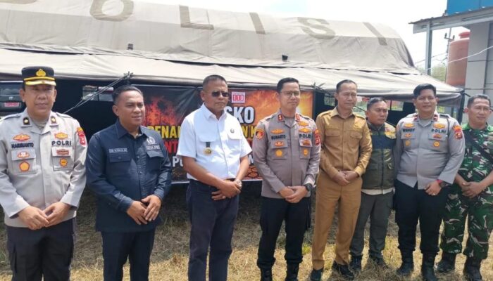 Antisipasi Karhutla dan Kekeringan di Prabumulih, Wali Kota Arlan Tinjau Posko Siaga