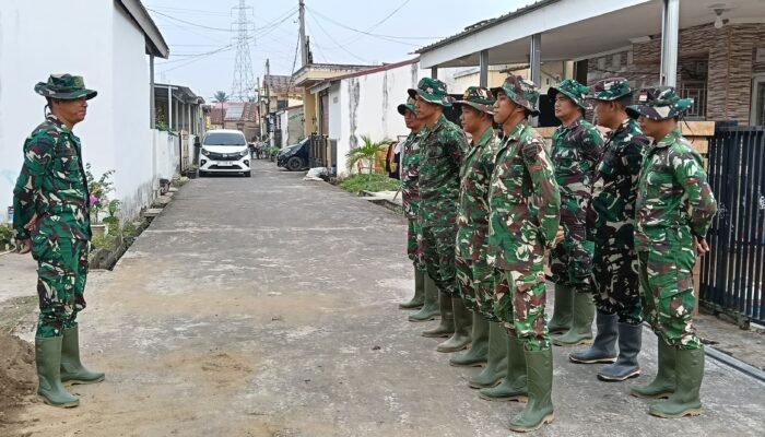 Satgas TMMD Gelar Apel, Pastikan Personel Siap Tuntaskan Sasaran