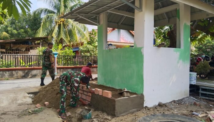 Ciptakan Keamanan, Pembangunan Poskamling Segera Tuntas
