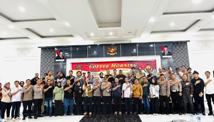Kapolresta Jambi Perkuat Sinergi dengan Media, Dorong Kolaborasi Sajikan Informasi Akurat
