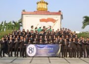 Hari Pengayoman ke-81, Kanwil Kemenkum Jambi Gelar Upacara Tabur Bunga di TMP Satria Bhakti