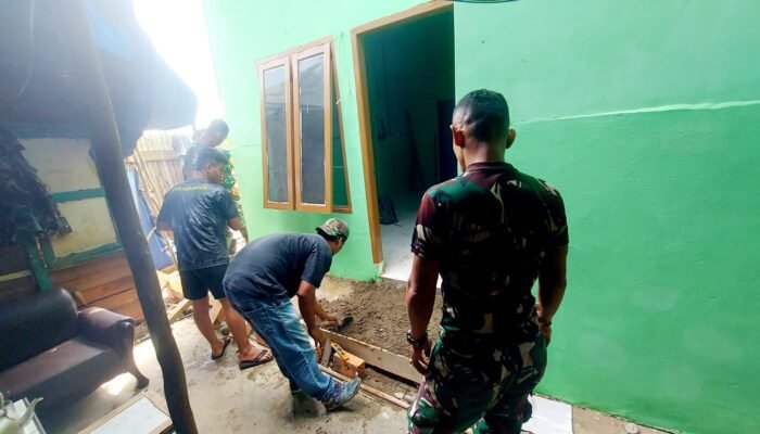 Rehab RTLH Jadi Bukti Kepedulian TMMD ke-129 Terhadap Kesejahteraan Warga