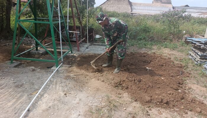 Sumur Bor Musholah Hidayatullah Masuk Tahap Pengecekan, Satgas TMMD Pastikan Air dan Tandon Berfungsi