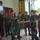 Wadan Satgas TMMD Sambut Kedatangan Katim Wasev di Makodim 0418/Palembang