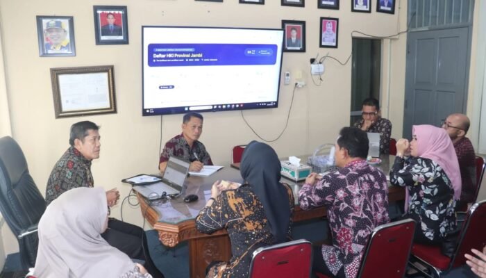 Menuju 1.000 Hak Cipta, Kanwil Kemenkum Jambi dan BRIDA Inventarisasi Potensi Karya Daerah
