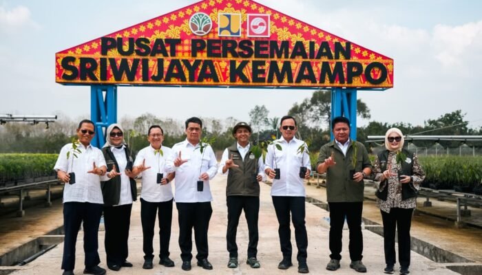 Dukung Gerakan Penanaman Ratusan Juta Pohon, Pusat Persemaian Sriwijaya Kemampo Perkuat Jaringan Persemaian Nasional*
