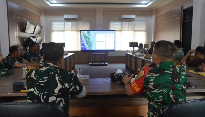 Katim Wasev TMMD ke-129 Terima Paparan Progres Pelaksanaan TMMD