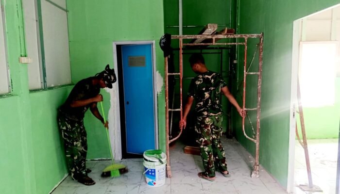 RTLH Sriyanti Terus Dikebut, Dansatgas TMMD : Wujud Nyata Kepedulian TNI Bagi Kesejahteraan Masyarakat