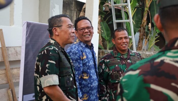 Katim Wasev TMM Dengarkan Langsung Manfaat Program TMMD Ke-129 Kodim 0418/Palembang