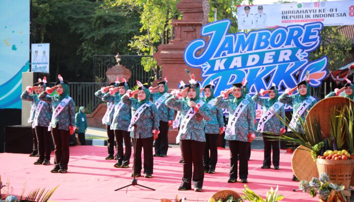 Subandi Minta Jambore PKK Sidoarjo Bukan Sekadar Lomba Bawa Pulang Piala tapi Juga Ilmu untuk Warga