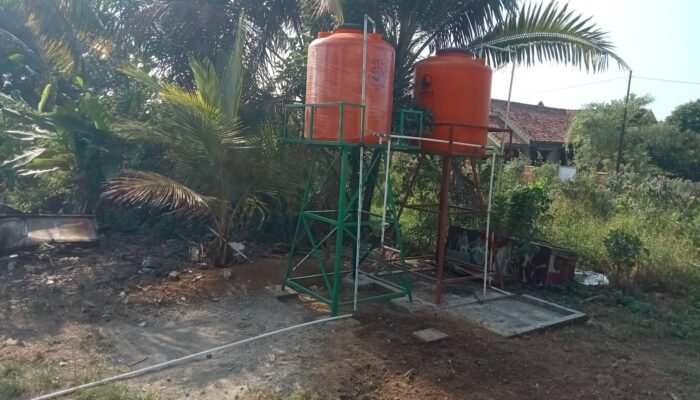 Satgas TMMD ke-129 Cek Air dan Tower Tandon Sumur Bor di Musholah Hidayatullah