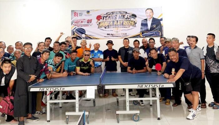 Peringati HUT RI dan Milad Partai, DPD NasDem Purwakarta Gelar Turnamen Olahraga hingga Baksos Gratis