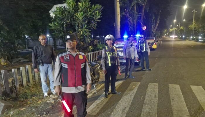 Cegah Balap Liar, Polsek Buduran Gencarkan Patroli Malam