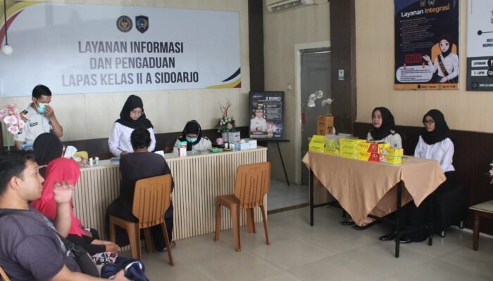 Sambut HUT ke-81 RI, Lapas Sidoarjo Gelar Cek Kesehatan Gratis untuk Warga Binaan dan Masyarakat