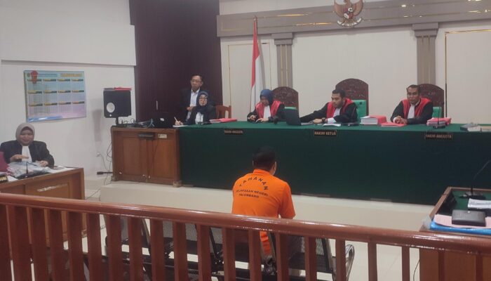 Sidang Perkara Peredaran Sabu 14,7 Kg dan Aliran Uang Rp 1,7 Miliar Jerat Terdakwa Angga Prasetyo