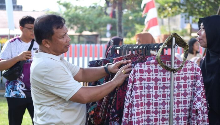 Semarak Hari Pengayoman ke-81, Kanwil Kemenkum Jambi Gelar Bazar UMKM dan Layanan Publik