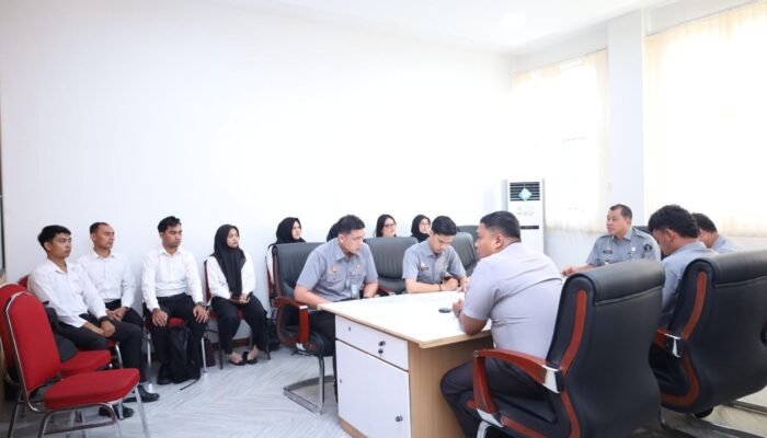 15 Peserta MagangHub Kemnaker Diberi Pembekalan di Kanwil Kementerian Hukum Jambi