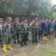 Jelang Penutupan TMMD ke-129, Danramil Sukarami Pimpin Apel Pembersihan di Talang Jambe