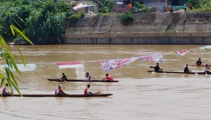HUT RI Ke 81, Pemkab Aceh Tamiang Gelar Lomba Dayung Sampan