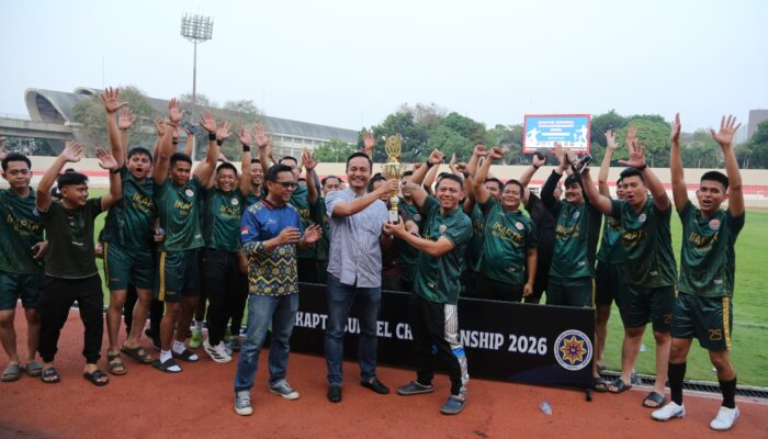 IKAPTK Muba-Banyuasin Rebut Juara 3 di Turnamen Sepak Bola IKAPTK se-Sumatera Selatan